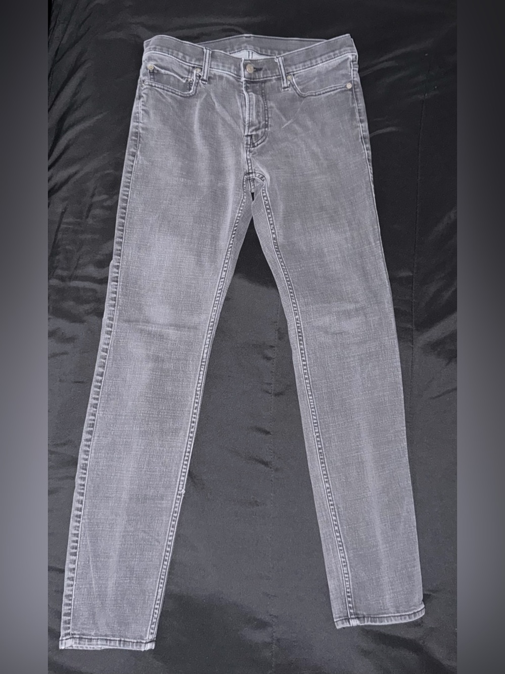 Abercrombie Felix Super Slim Jeans - Charcoal - 32x34